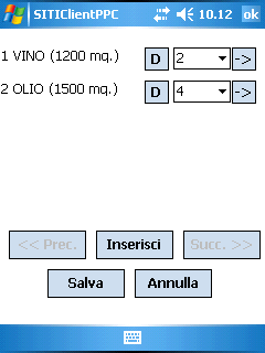 Premendo il pulsante D in corrispondenza di una determinata unità arborea, ne verranno mostrati i relativi dettagli (vedere sotto).