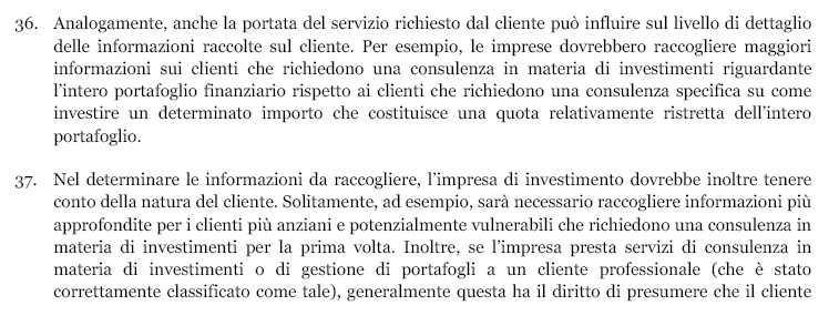 Informazioni cliente intermediario Semplificazioni: un cliente un profilo MIFID, o un cliente n rapporti - n profili MIFID?? Il questionario è collegato a rapporto, o all NDG?