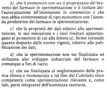 Il caso della Ricerca Clinica