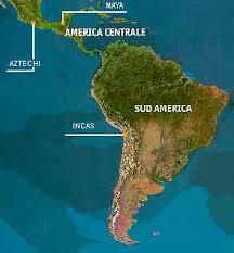 LE CIVILTÀ PRE-COLOMBIANE Man mano che gli Spagnoli penetravano nei territori americani incontravano popolazioni molto evolute. Nel Messico centrale gli Aztechi, successivi dei Maya nello Yucatan.