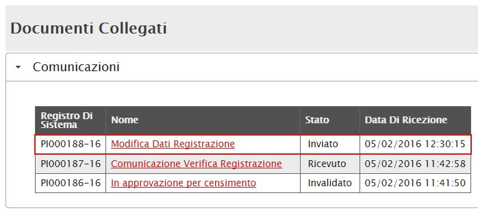 Compilati i campi di interesse, fare clic sul comando Genera Pdf in fondo alla pagina, salvare il file sul proprio computer, firmarlo e allegarlo alla domanda di registrazione.