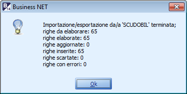 Il conto di Bpoint/Scudo riferito al mastro (e non ai sottoconti) Clienti e Fornitori si trova all inizio della videata, ed è modificabile.