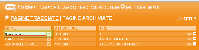 Fare click su VisualBox Open per espandere il pannello di controllo: Fare click si Aggiungi Pagina (presente nel VisualBox) per iniziare la selezione e configurazione delle pagine.