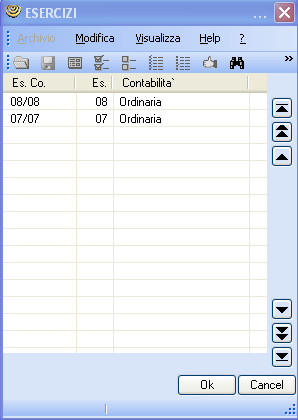 VE Variazione esercizio La funzione serve per variare l esercizio in linea. Nuova deducibilità 2006 e 2007 per le autovetture L art.15 bis, commi da 7 a 9, del D.L.81/2007, convertito con la L.