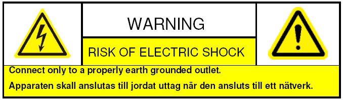 This device should only be used by employees from our company with knowledge and training in working with these types of devices that contain live circuits.