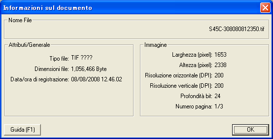 Gestione dei documenti 6 Menu Comando Descrizione File Salva con Nome Consente di salvare i dati visualizzati nella cartella specificata sul computer.