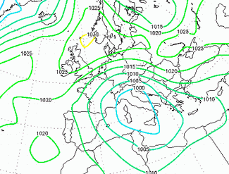 Il geopotenziale, significato e suo uso nelle carte meteorologiche A cura di Fabio Turetti Leggiamo spesso nelle previsioni e in articoli di meteorologia il termine geopotenziale.