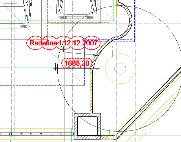 102 Scala con balaustre Il fumetto può essere applicato anche allo strumento testo come contorno. È stato quindi aggiunto agli altri tipi di box attorno all elemento testo.