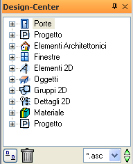 Design-Center 17 1.3 Design-Center La struttura del Design Center è stata semplificata.
