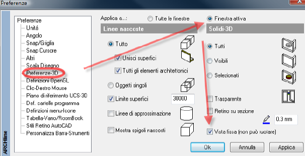 Copiare una Sezione-3D in una finestra 2D 49 4.1.7 Riconoscimento della Linea di sezione-2d Dalla sezione-3d è possibile rintracciare la linea di sezione che l ha generata.