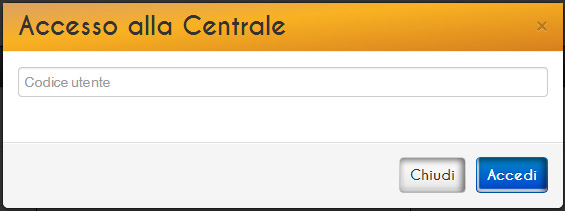 In caso di errore, ad esempio la selezione di più aree gestite, apparirà un avviso come nell esempio seguente. Nota: non sarà possibile impartire alcun comando con il codice installatore. 4.3.