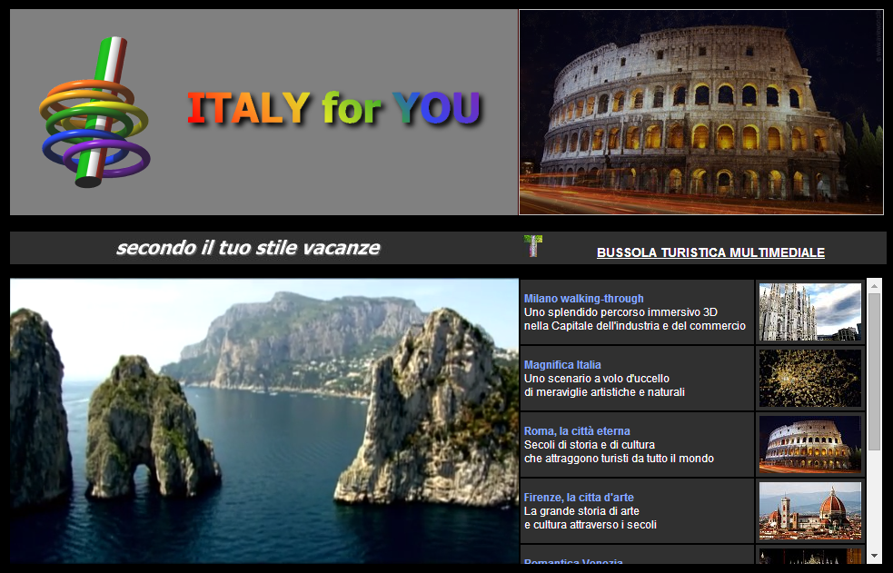 Presentazioni multimediali dell Offerta TURISMEDIA (www.turismedia.