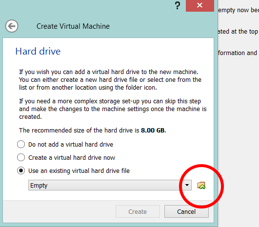 1. PROVARE LINUX MACCHINA VIRTUALE Caricament di una macchina virtuale (2/2) La prcedura è simile