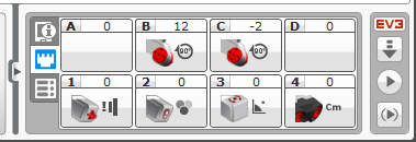 Riquadro della comunicazione (in basso a dx) Stato connessione Download dei programmi pronti per l esecuzione Download/esecuzione immediati dei programmi Download di una sezione di un