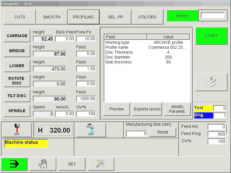 CNC ER RESA A ONTE E CENTRO DI LAVORO rs ont OCAMS1: Vdr gruppi ppliczioni proposti pr OCAMS1. Qui è riportt un dscrizion complt dll ppliczion dll opzioni ggiuntiv.