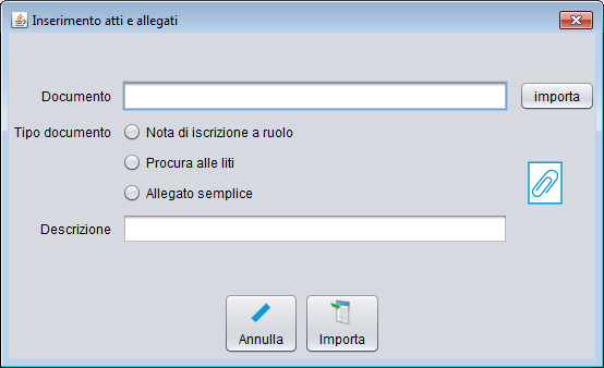 Cliens Redigo/GSL/Consolle: modifiche apportate al redattore per il deposito di un in Atto in materia Civile, Lavoro e Volontaria Giurisdizione.