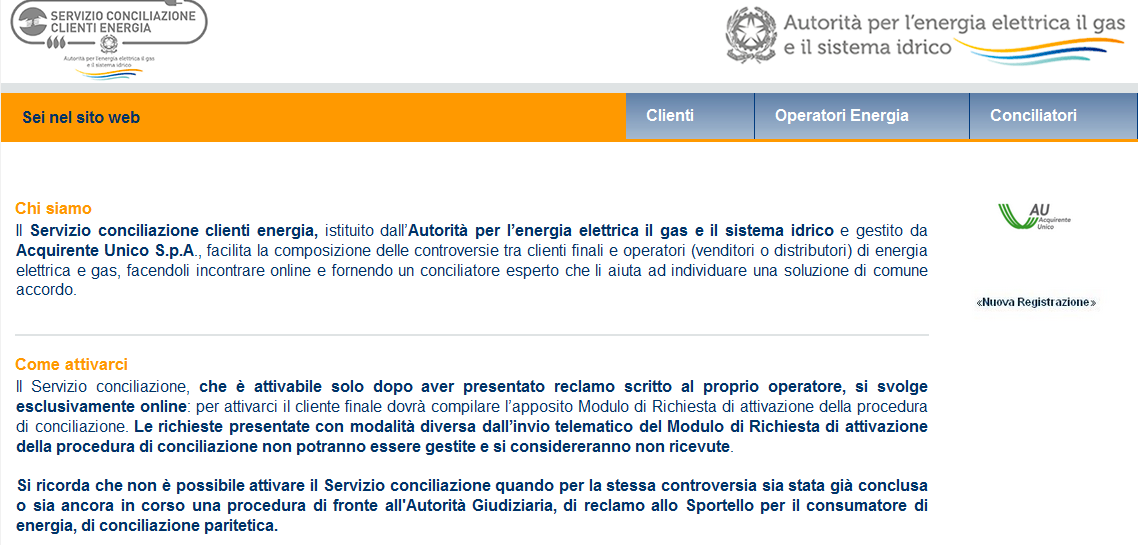 5) La controversia può essere trattata dal Servizio Conciliazione? La tabella seguente sintetizza i casi in cui il Servizio Conciliazione non può intervenire. A.