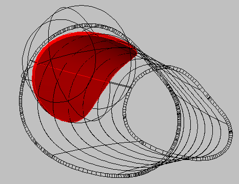 Una volta applicata l opzione otterremo una sfera tranciata secondo una superficie curvilinea.