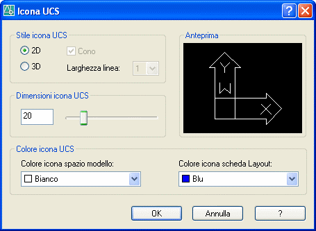 IL SISTEMA DI COORDINATE UCS Il piano x y puo essere ruotato per creare altre viste oltre a quella iniziale, ad esempio viste di tipo assonometrico e prospettico, indispensabili per controllare un