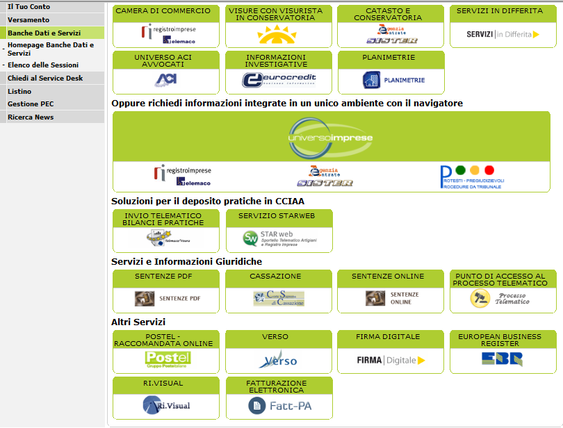 FATTURAZIONE ELETTRONICA Accedere al sito www.lextel.