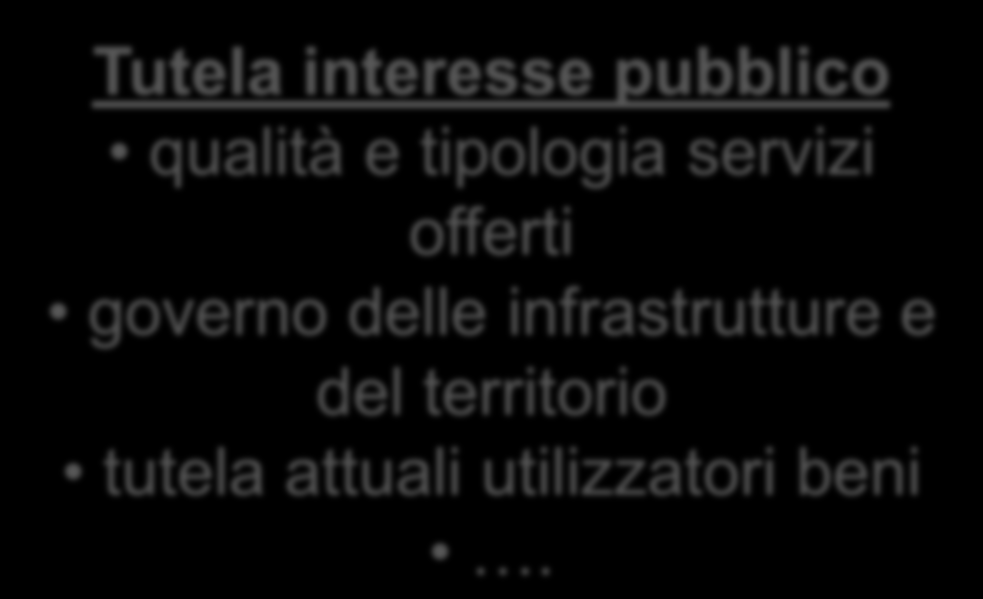 Le strategie patrimoniali Obiettivi dell amministrazione pubblica: Economici e finanziari non solo conservazione beni, ma anche produzione flussi risorse finanziarie (meno debito e/o più