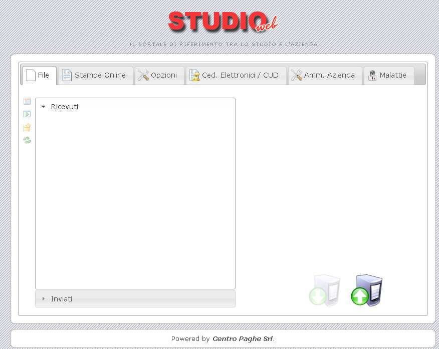 3. PORTALE STUDIO STUDIO WEB Accedendo al sito http://studioweb.centropagheagg.