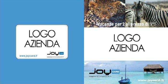 La brochure e la JoyCard