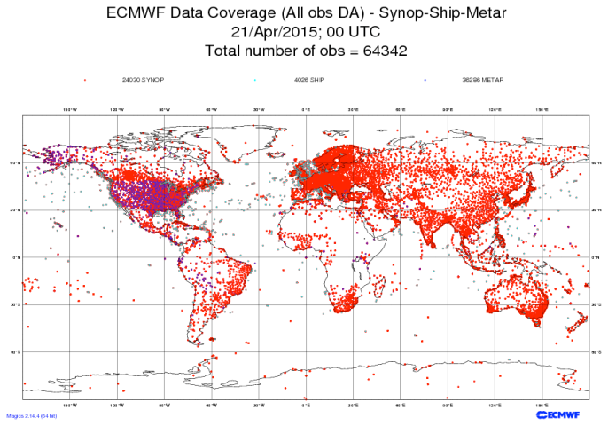 I MODELLI METEOROLOGICI Ogni previsione meteorologica parte dall osservazione dell atmosfera: OSSERVAZIONI DA TERRA OSSERVAZIONI SATELLITARI