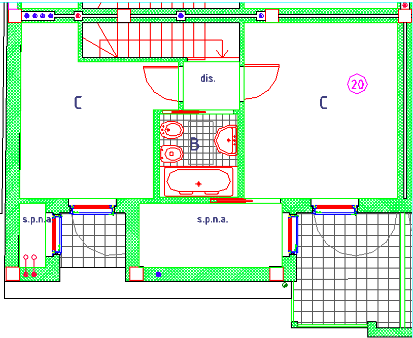 Via dell industria App.to n.20 Trilocale su 2 livelli Piano Primo - Sottotetto Piano Primo 2 Camere 2 bagni Mq101,04 App.to 240.000,00 Garage 30.000,00 Totale 270.