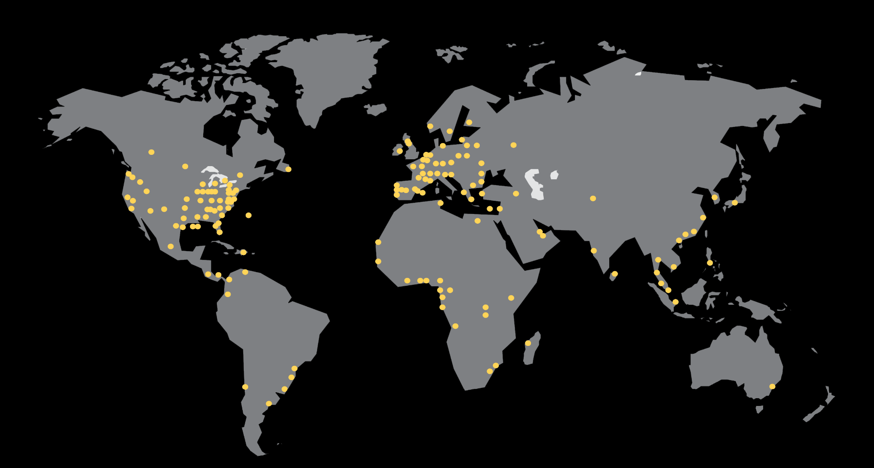 Assurex - Diffusione NA Region 54 Partners EMEA Region 30 Partners 105 Partner firms 6 Continents