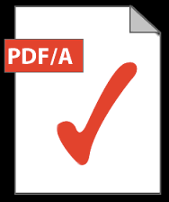 PDF - PDF/A standard ISO 32000.