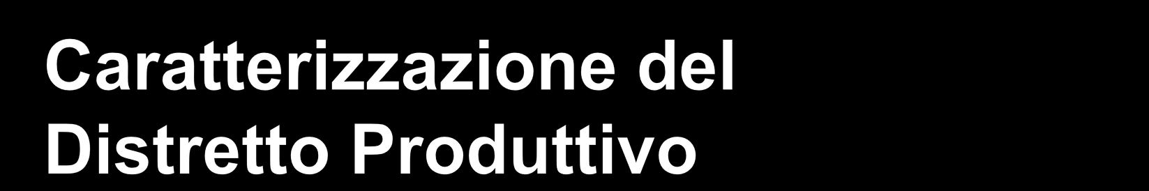 Le aziende coinvolte nel progetto caratterizzano al meglio il distretto produttivo.