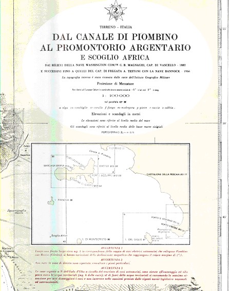 Le carte nautiche italiane sono edite dall ISTITUTO IDROGRAFICO della Marina.