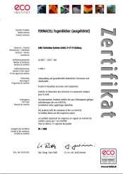 Prodotto certificato Certifica le percentuali di materia prima contenuta: gesso, carta da riciclo. Fabio Corsi Tests and test results: 2.1 Radioactivity 2.