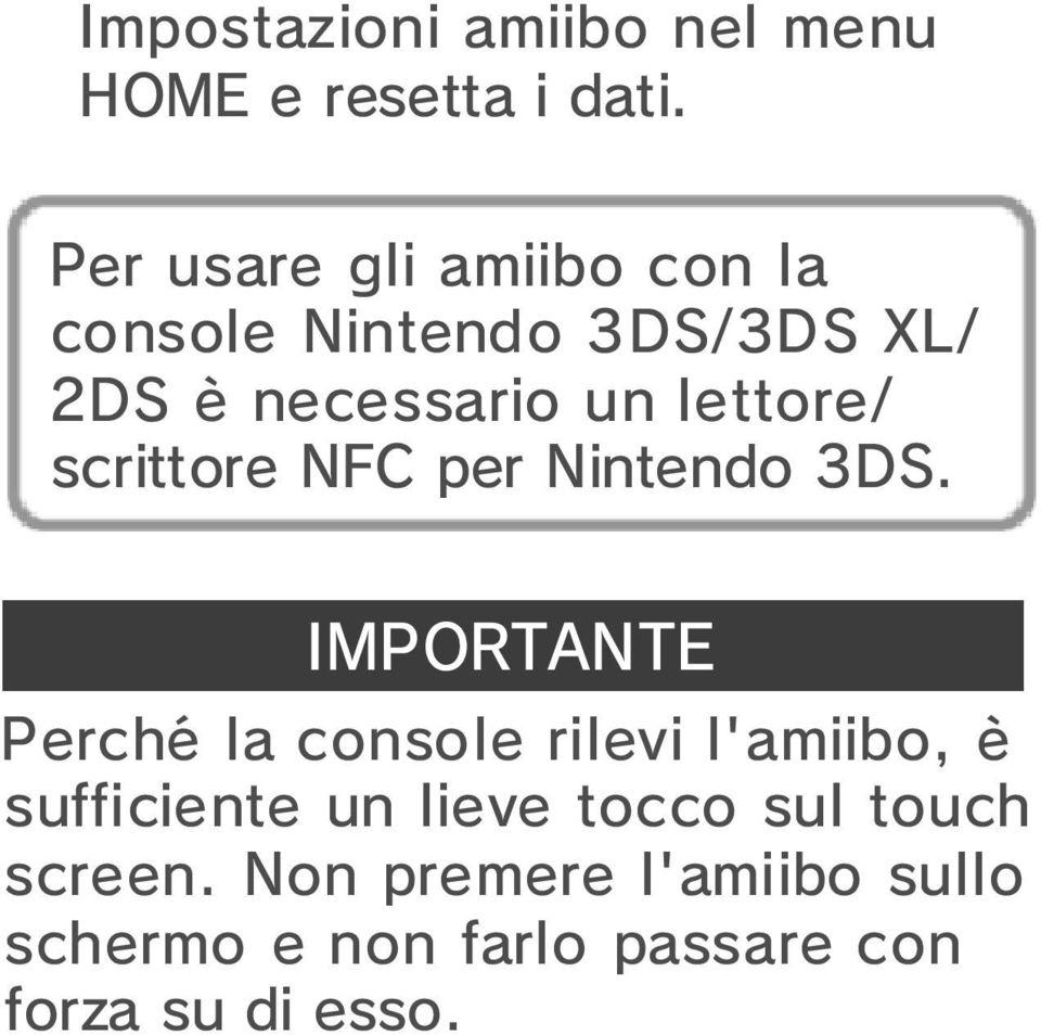 lettore/ scrittore NFC per Nintendo 3DS.