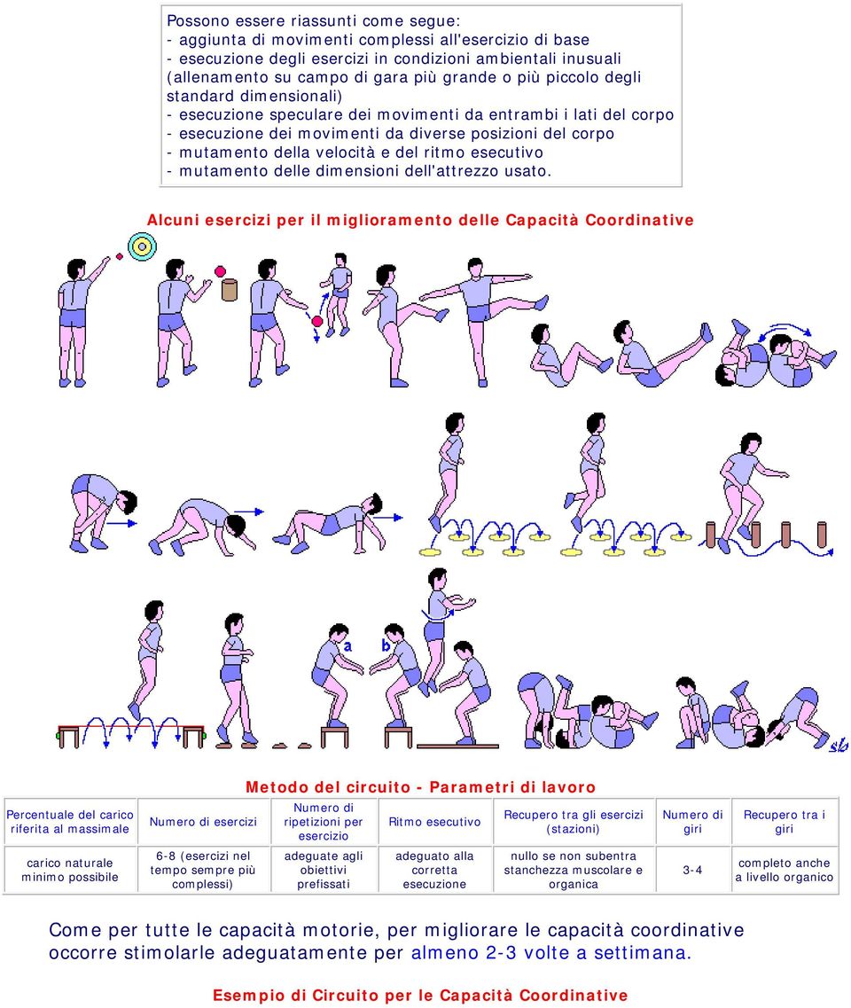 ritmo esecutivo - mutamento delle dimensioni dell'attrezzo usato.