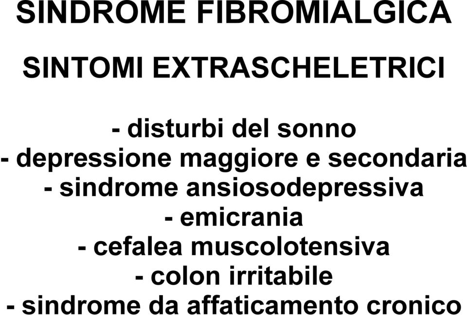 sindrome ansiosodepressiva - emicrania - cefalea