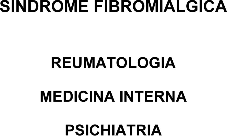 REUMATOLOGIA