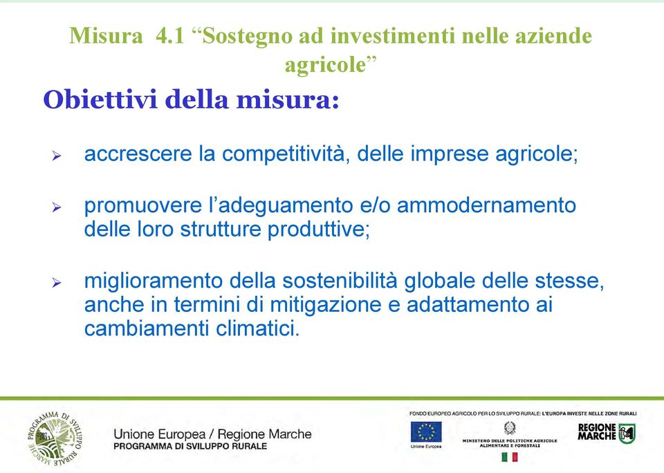 strutture produttive; miglioramento della sostenibilità globale delle