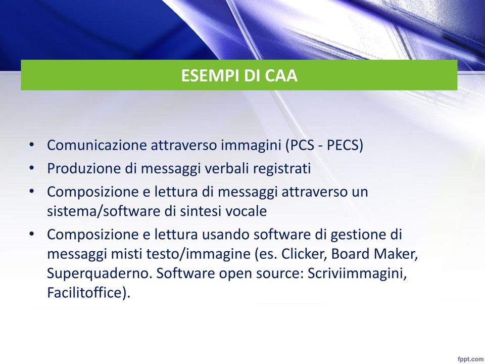 vocale Composizione e lettura usando software di gestione di messaggi misti testo/immagine