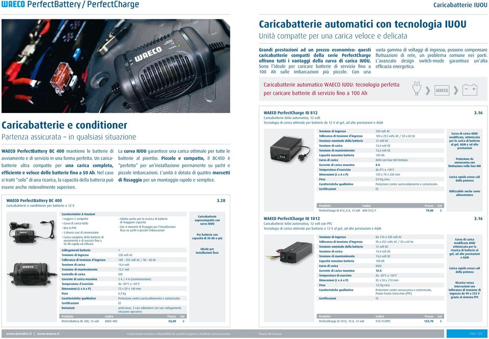 Con una vasta gamma di voltaggi di ingresso, possono compensare fluttuazioni di rete, un problema comune nei porti. L avanzato design switch-mode garantisce un alta efficacia energetica.