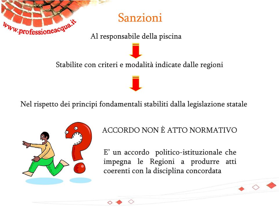 legislazione statale ACCORDO NON È ATTO NORMATIVO E un accordo