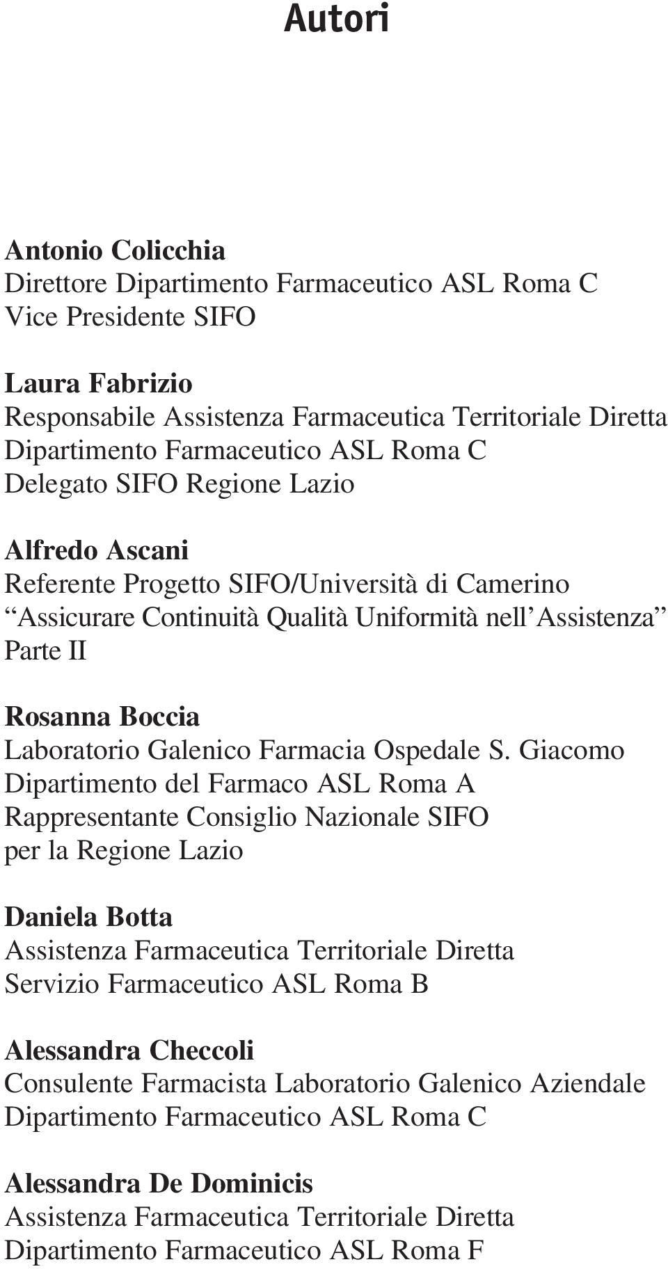 Farmacia Ospedale S.