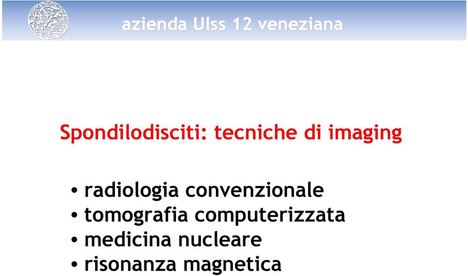 convenzionale tomografia