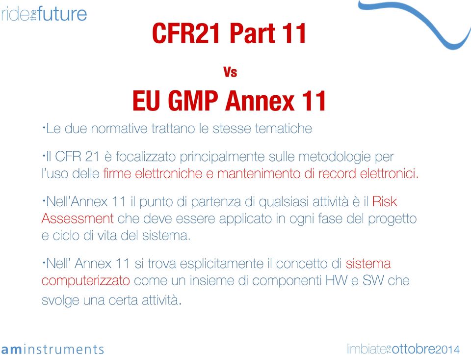 delle firme elettroniche e mantenimento di record elettronici.