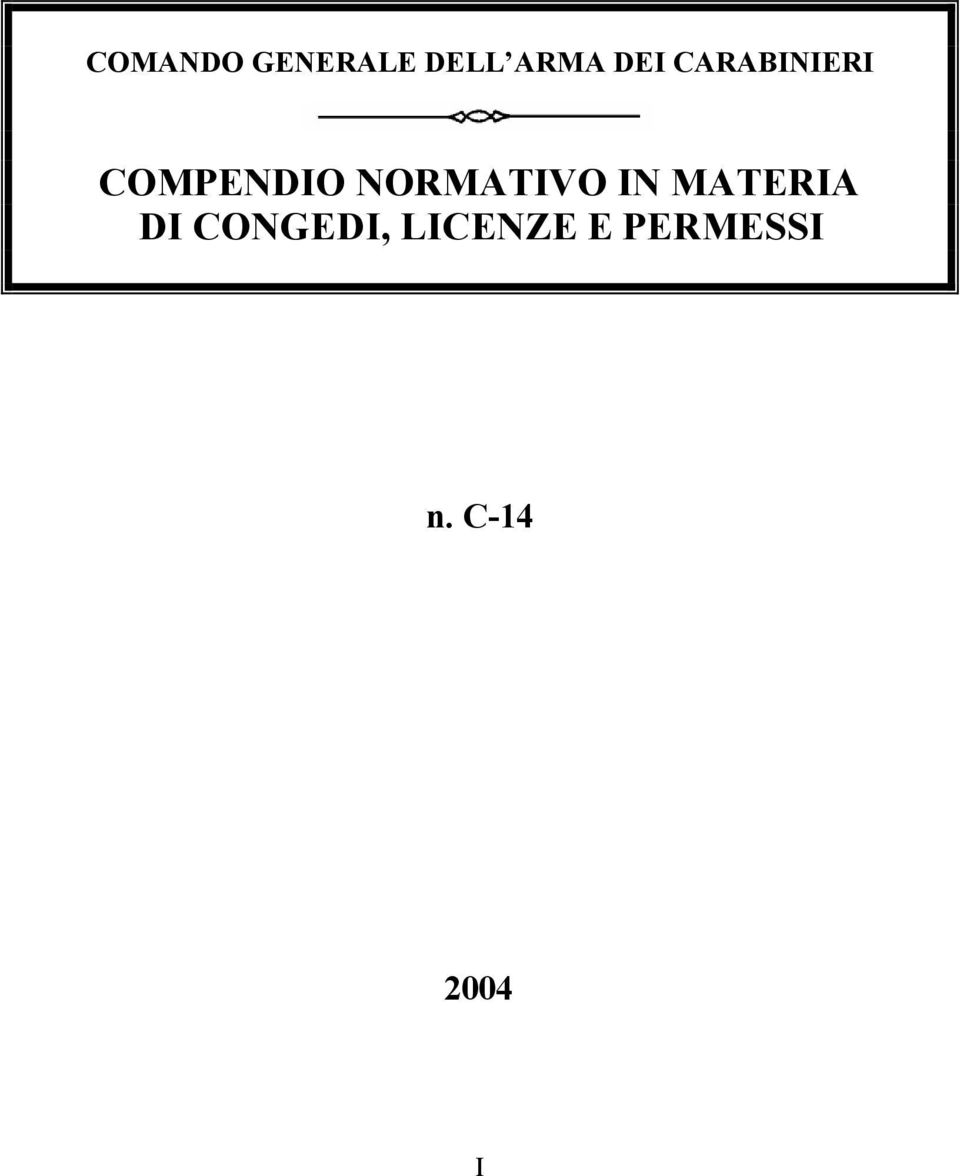 NORMATIVO IN MATERIA DI