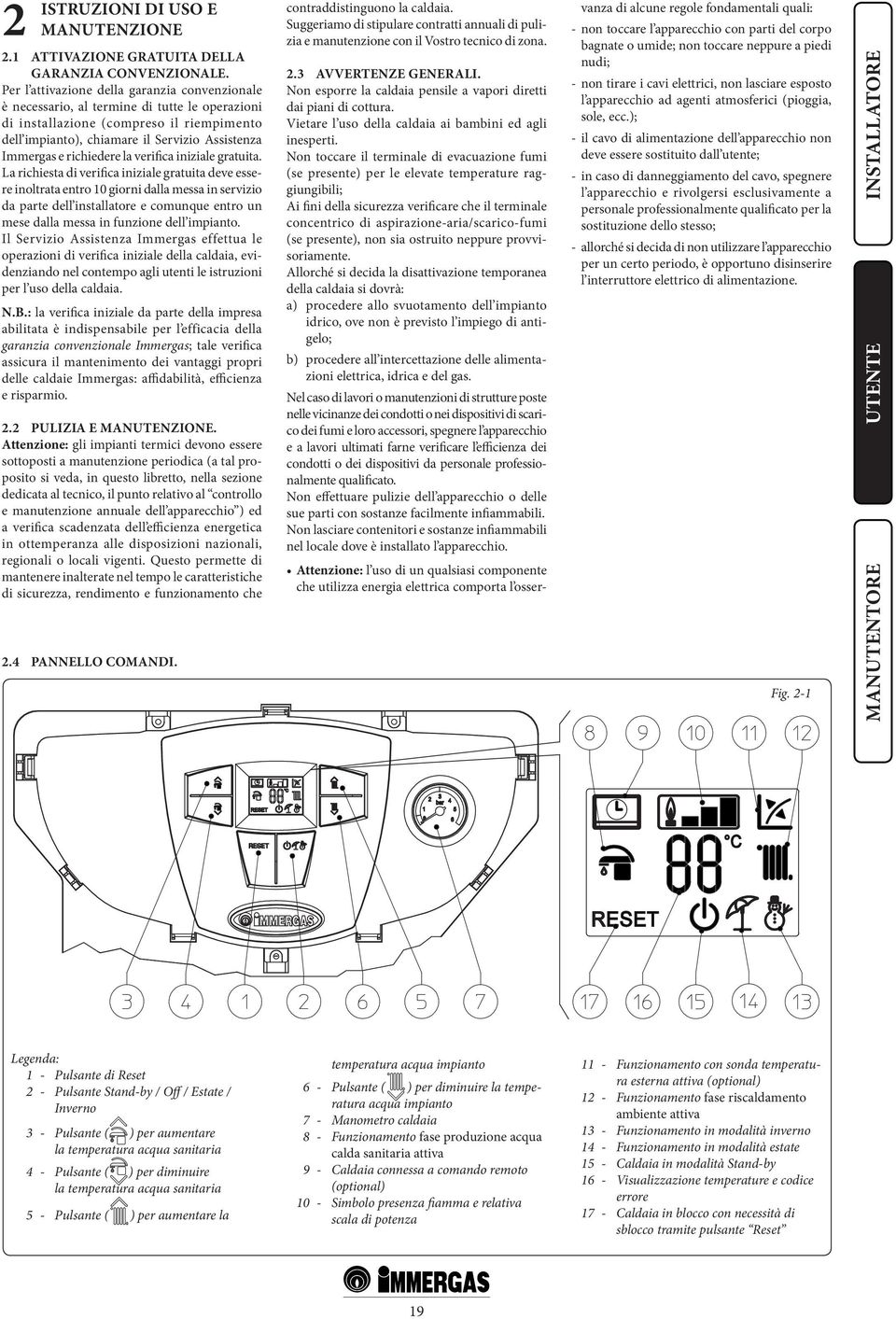 richiedere la verifica iniziale gratuita.