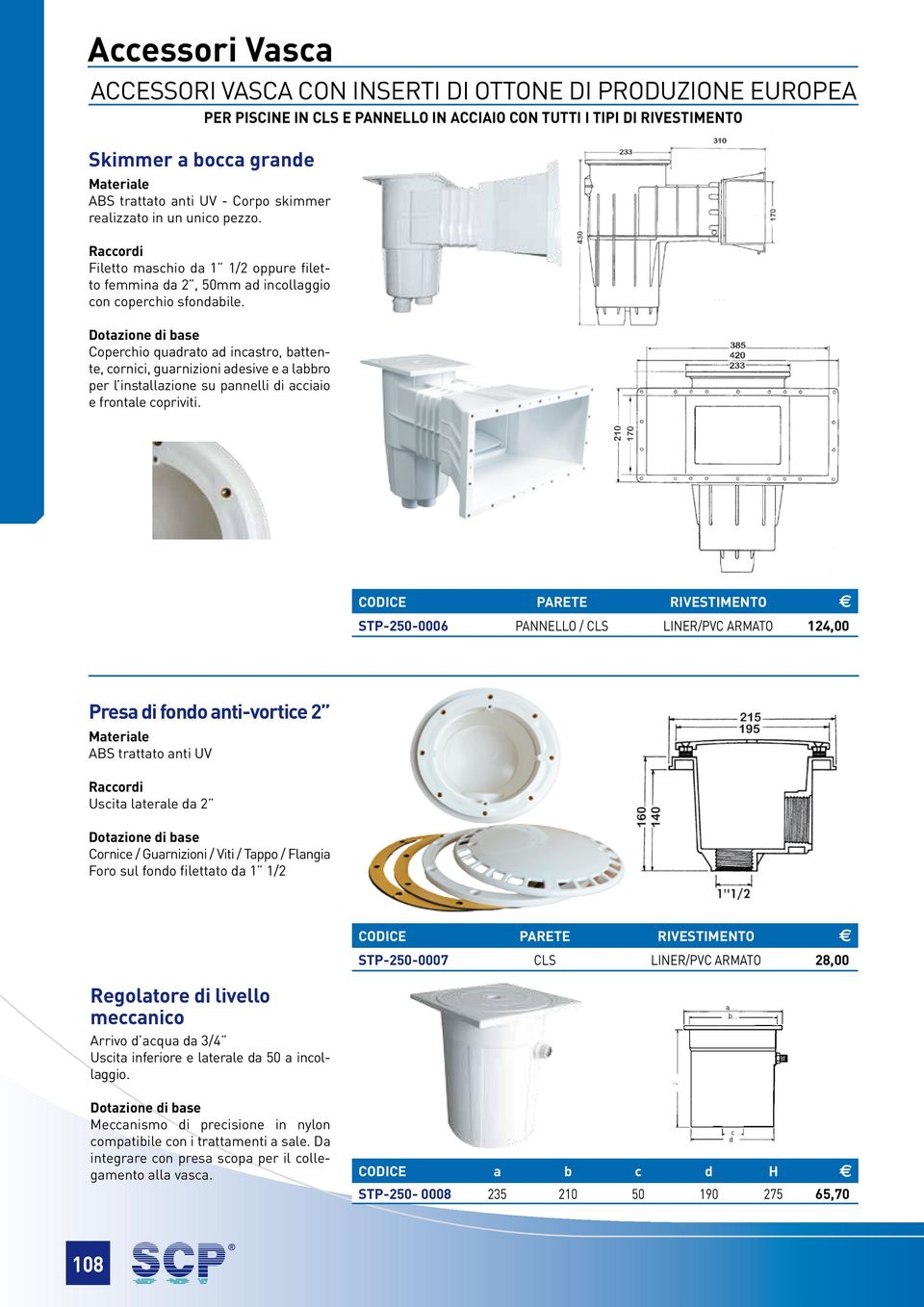 Coperchio quadrato ad incastro, battente, cornici, guarnizioni adesive e a labbro per l installazione su pannelli di acciaio e frontale copriviti.