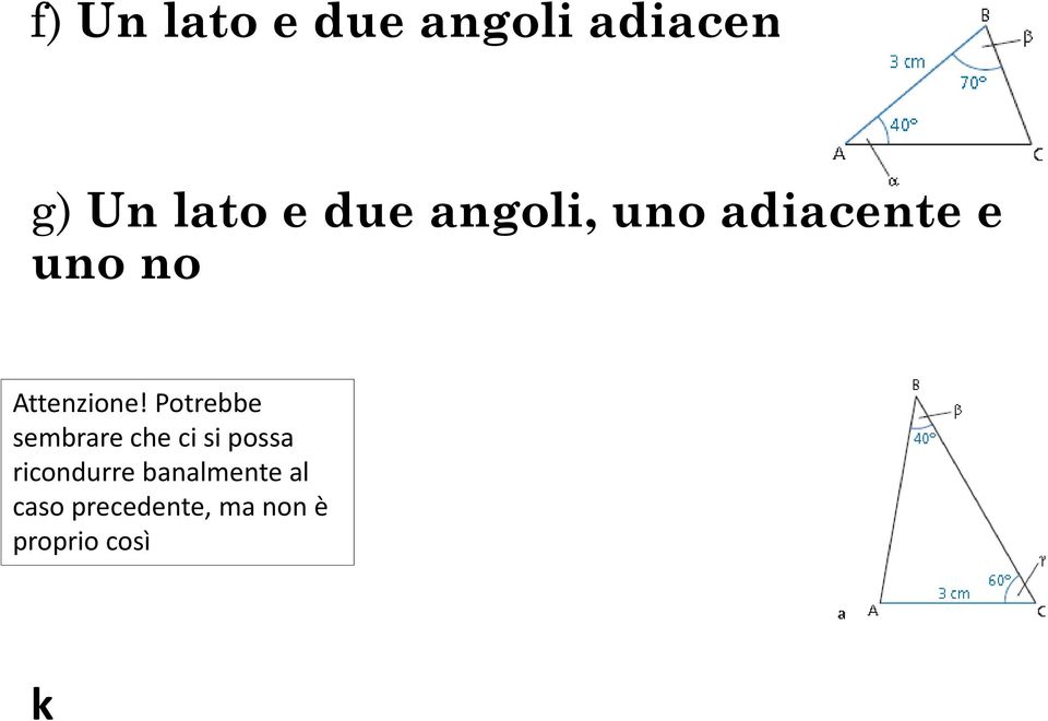 Potrebbe sembrare che ci si possa ricondurre