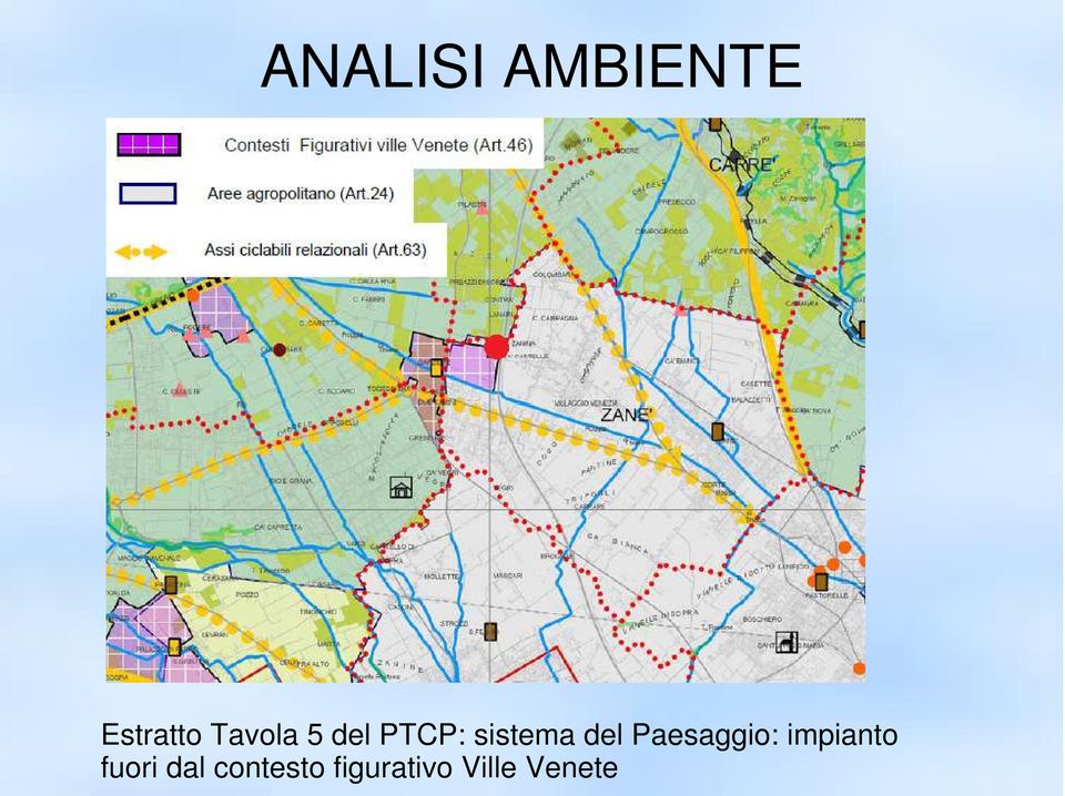 del Paesaggio: impianto fuori